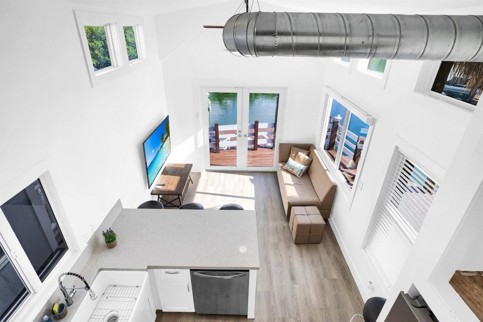 Tiny Home On Waterfront, Bay Views, Deck, Pool Jewfish ห้อง รูปภาพ